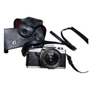 Minolta XG-9 35mm SLR Film Camera MC W.Rokkor-HG Lens